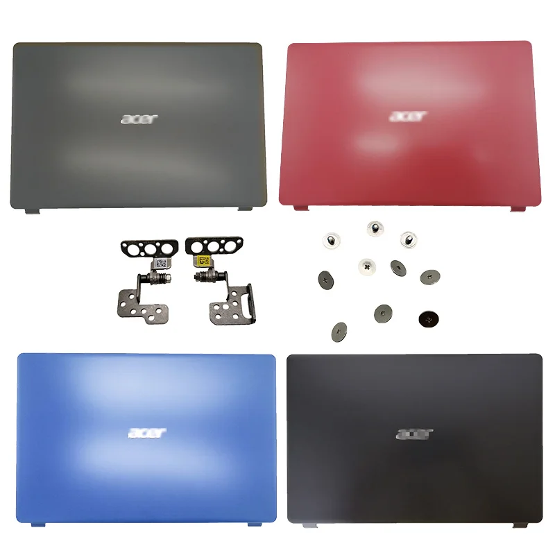 Brand New Laptop LCD Back Cover/Front Bezel/Hinges/Screws For Acer Aspire 3 A315-42 A315-54 A315-56 N19C1 Red/Black/Gray/Blue