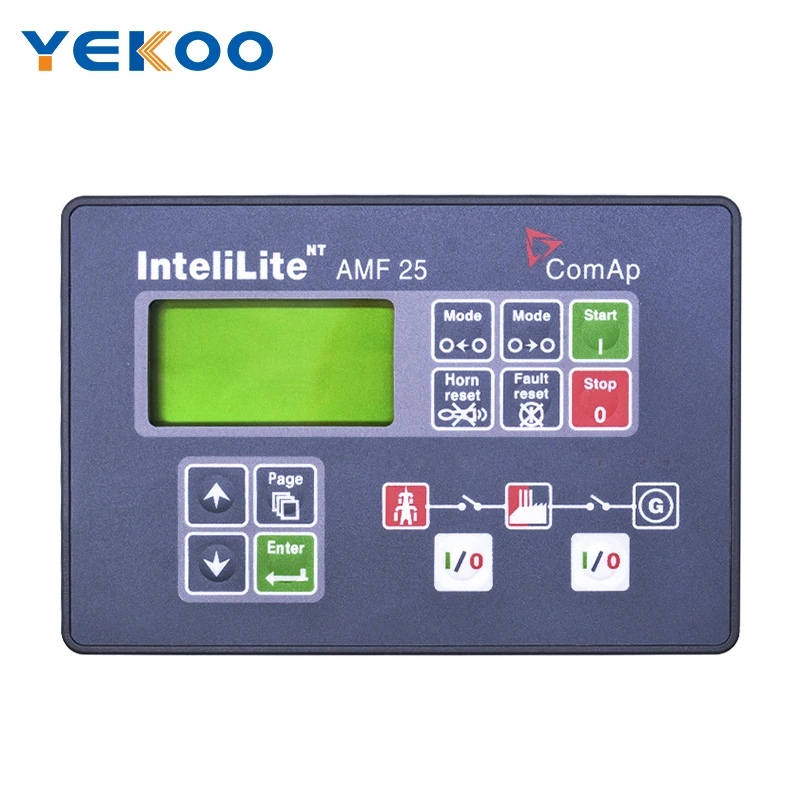 Imagem -03 - Controlador do Grupo Gerador Diesel Compatível com o Original Amf20 Amf-25 Amf20 Amf25 Ats