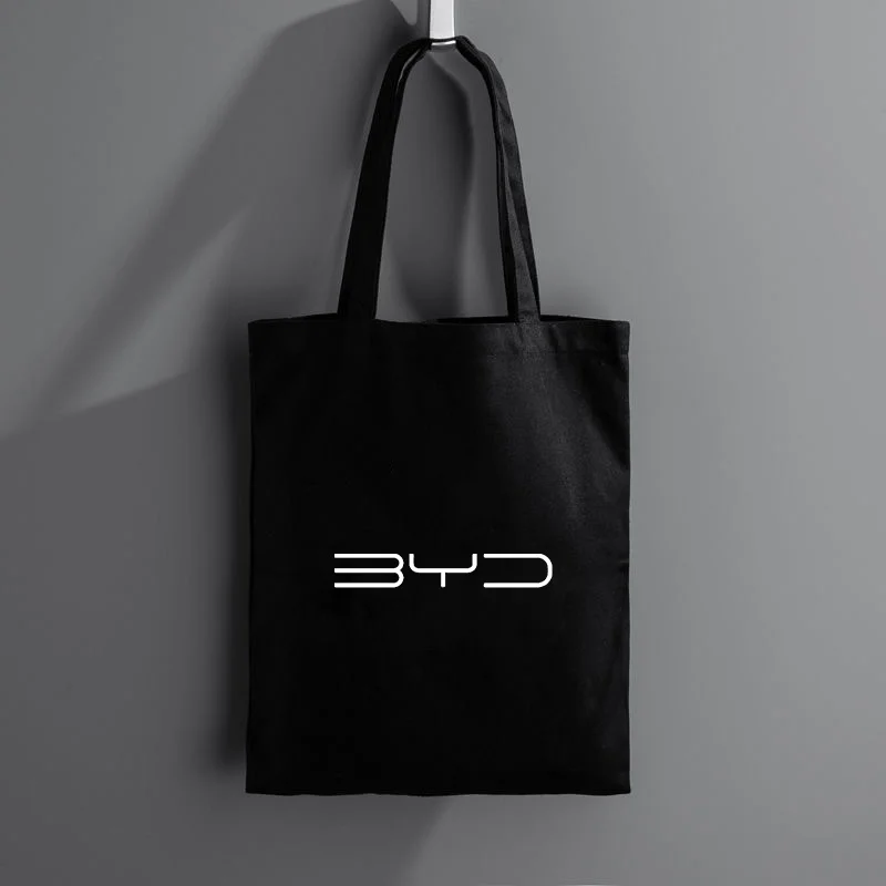 

Canvas Shoulder Bag Leisure Bag Car Emblem Styling Storage Accessory For BYD Seal Dolphin Song Plus Yuan Max Qin Pro Han Tang Ev