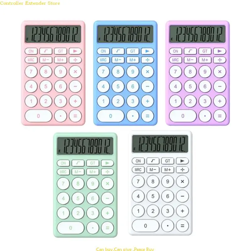 

12 Digits Calculator for Mathematics Scientific Calculator Colorful for Educatio