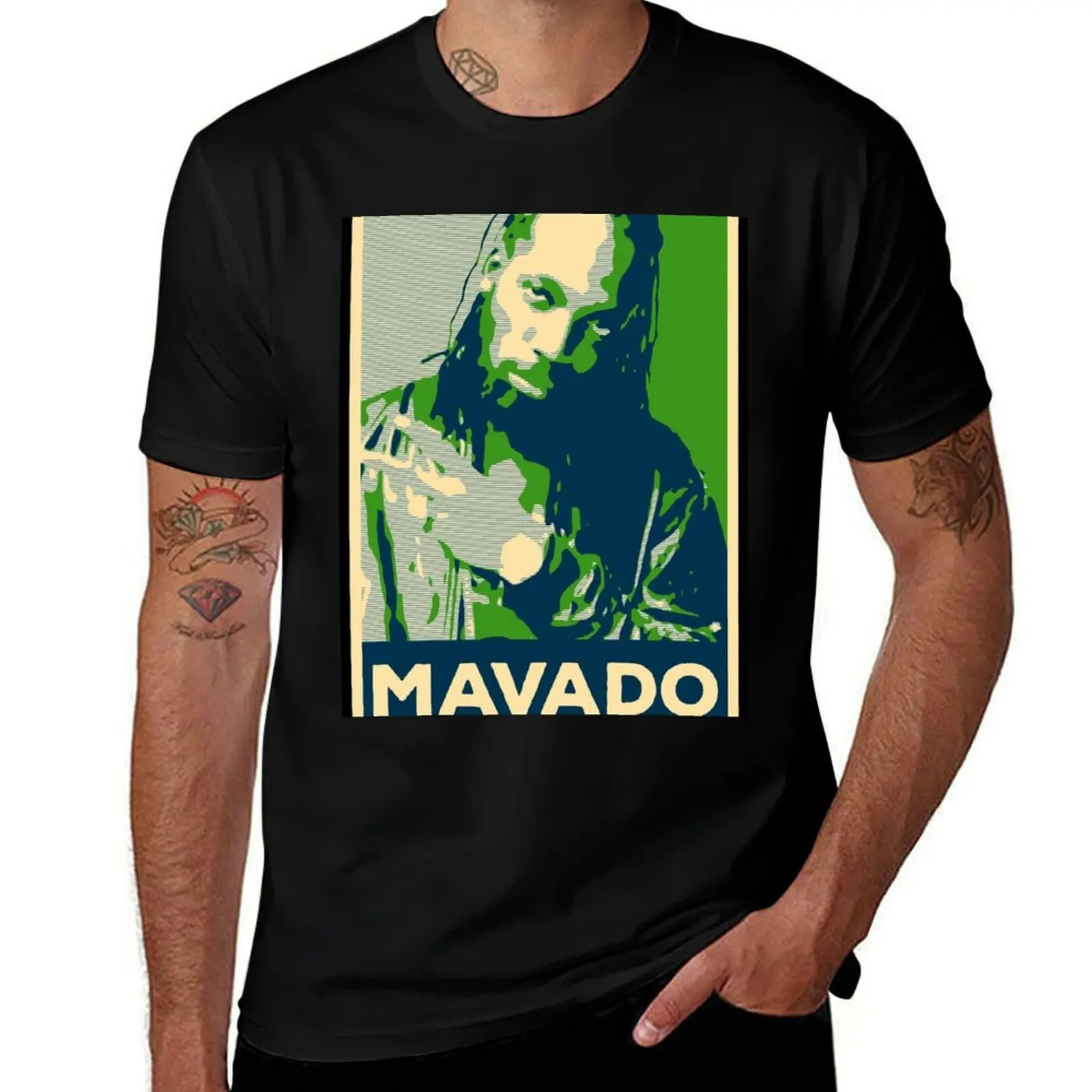 T-shirt respirant pour homme Mavado HOPE, emblèmes jamaïcains, vêtement de sport célèbre de la Jamaïque