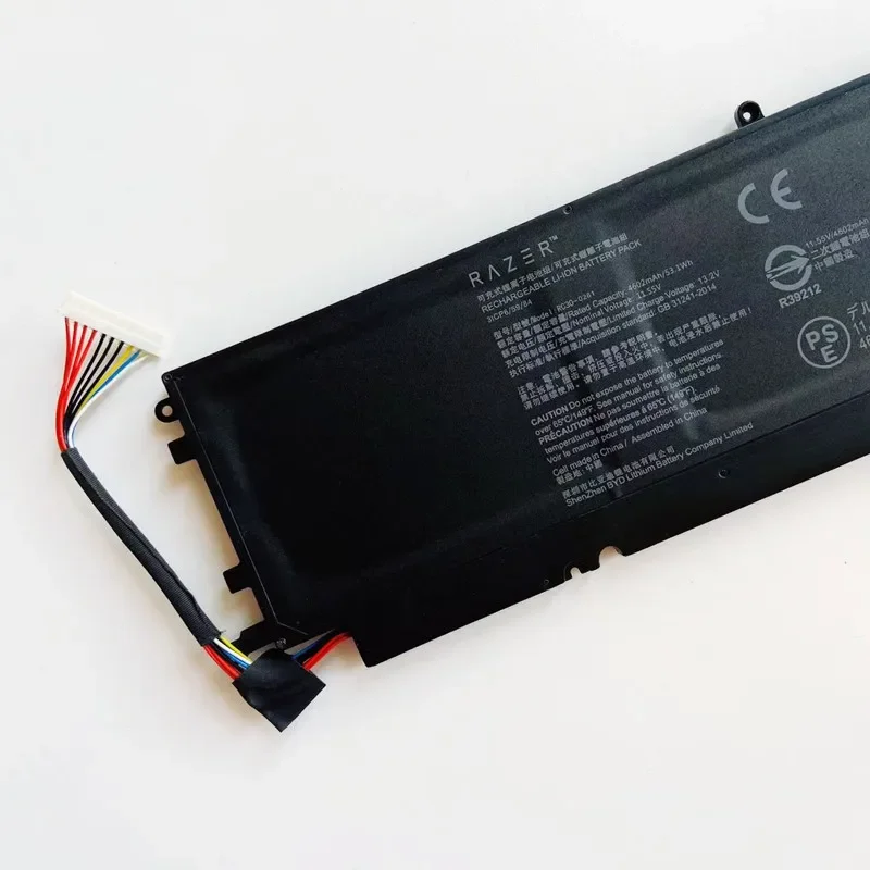 Imagem -02 - Rz0903102e52-r3u1 Bateria do Portátil para Razer Blade Stealth 13 20232023 11.55v 53.1wh 4602mah 11.55v Rz09-03102e52-r3u1 Novo