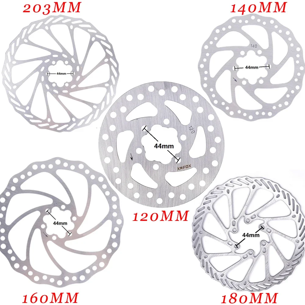 1 PCS Bicycle Mountain Bike Threaded Hubs Disk Disc Brake Rotor 6 Bolt Flange Adapter 120/140/160/180/203mm G3 HS1 R9 Rotor