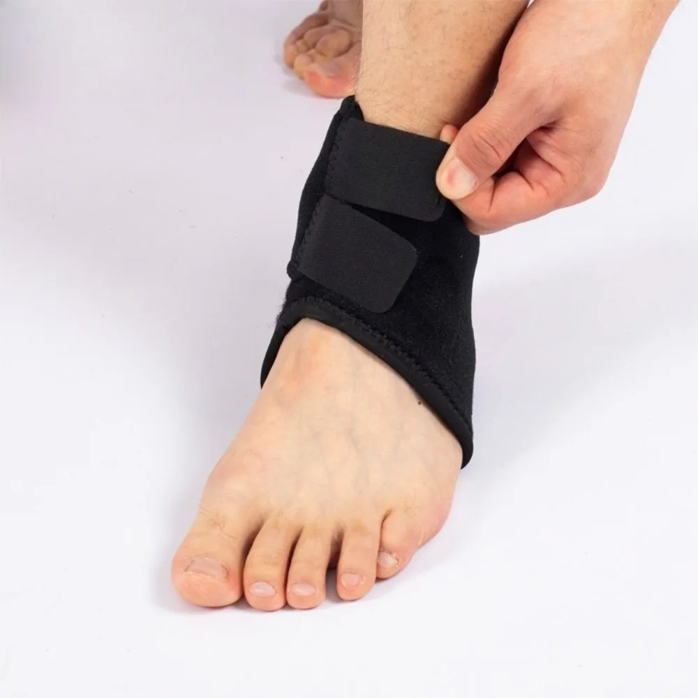 1/2 Pack Adjustable Comfort Compression Adjustable Ankle Sleeve Sports Ankle Stabilization Brace for Running Basketball