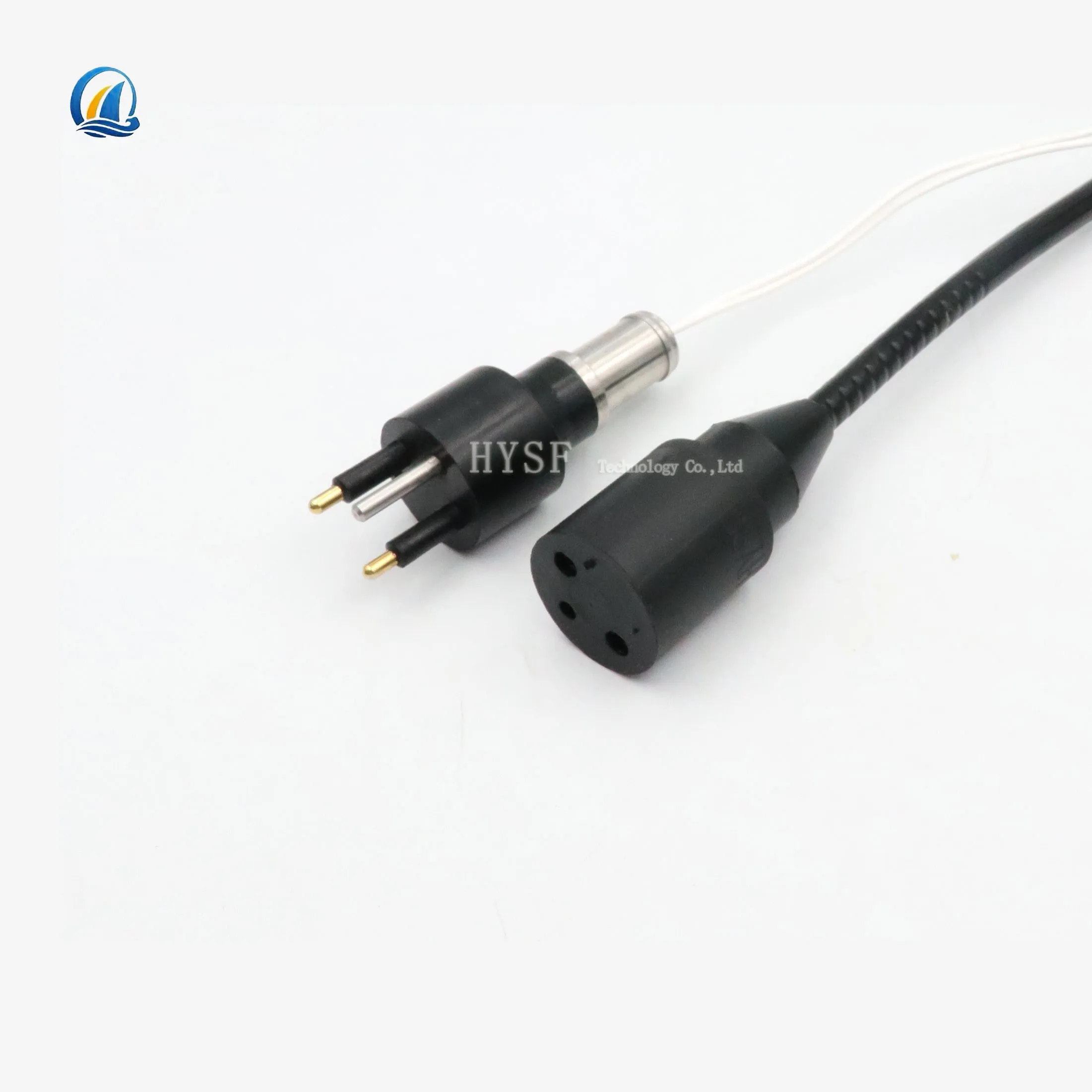 BH oil pipe 2-5 core waterproof cable marine rov deep water connector male female pair plug subconn seacon connectors