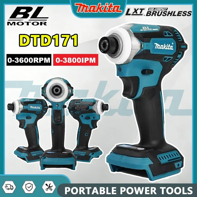 atornillador-de-impacto-inalambrico-makita-dtd171-de-18v-herramienta-electrica-recargable-con-motor-bl-solo-herramienta