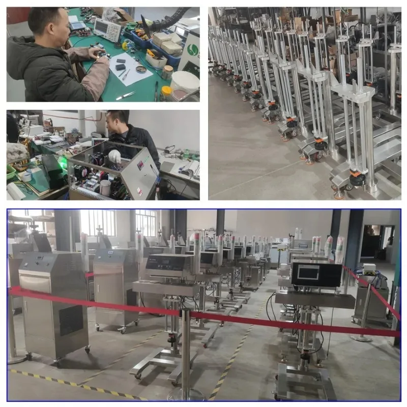 SR-3000A plus High-Speed Heat Induction Sealer Aluminum Foil Bottle Cap Seal Liner Machine for Packaging