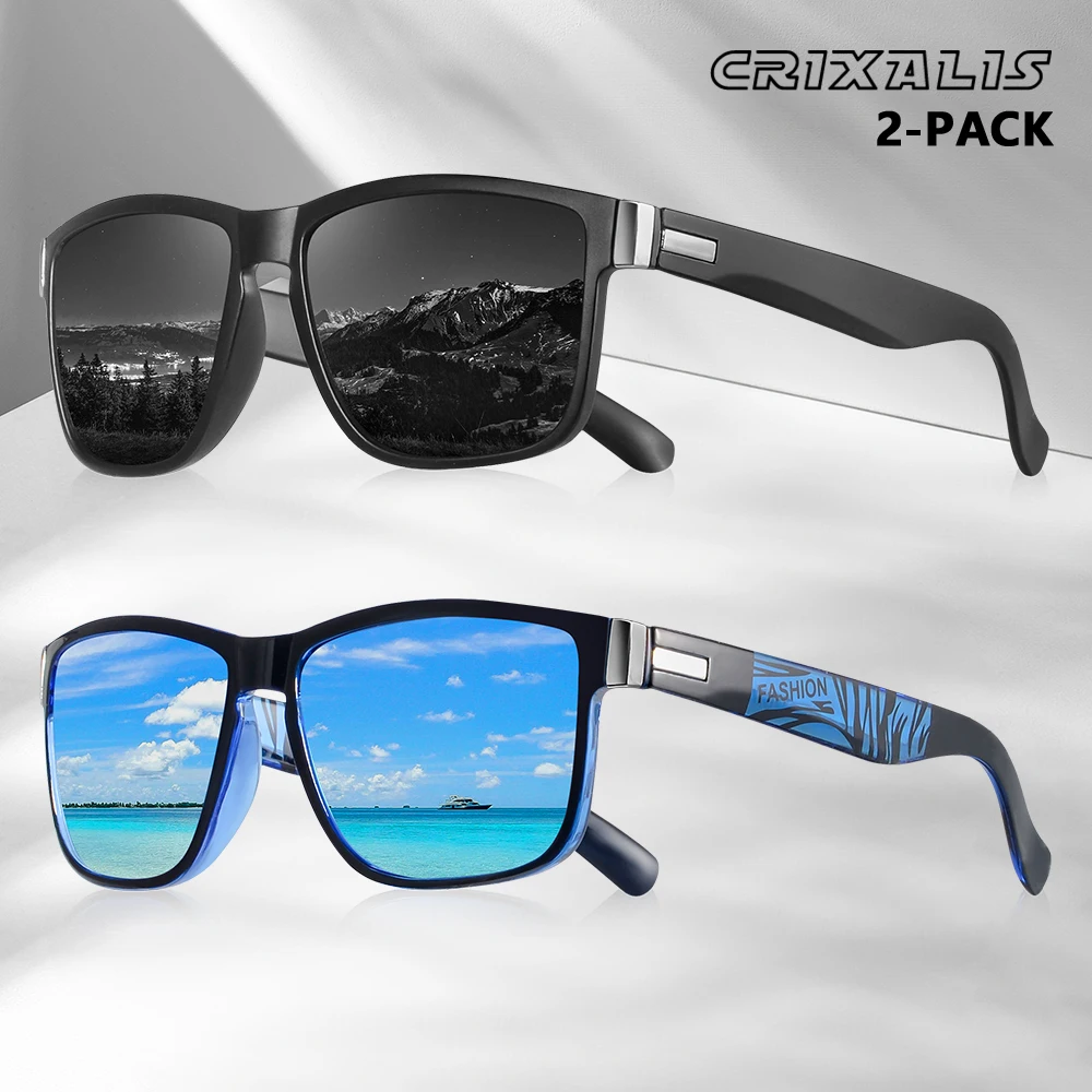 Óculos de sol square Crixalis UV400: A escolha definitiva para quem busca estilo e proteção real no dia a dia