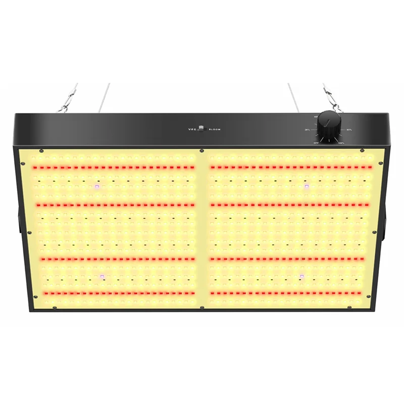 【フラッシュセール】300W PB3000 LED 成長ライト フルスペクトル 調光可能なサイレントファン付き 屋内植物用 花 野菜苗照明