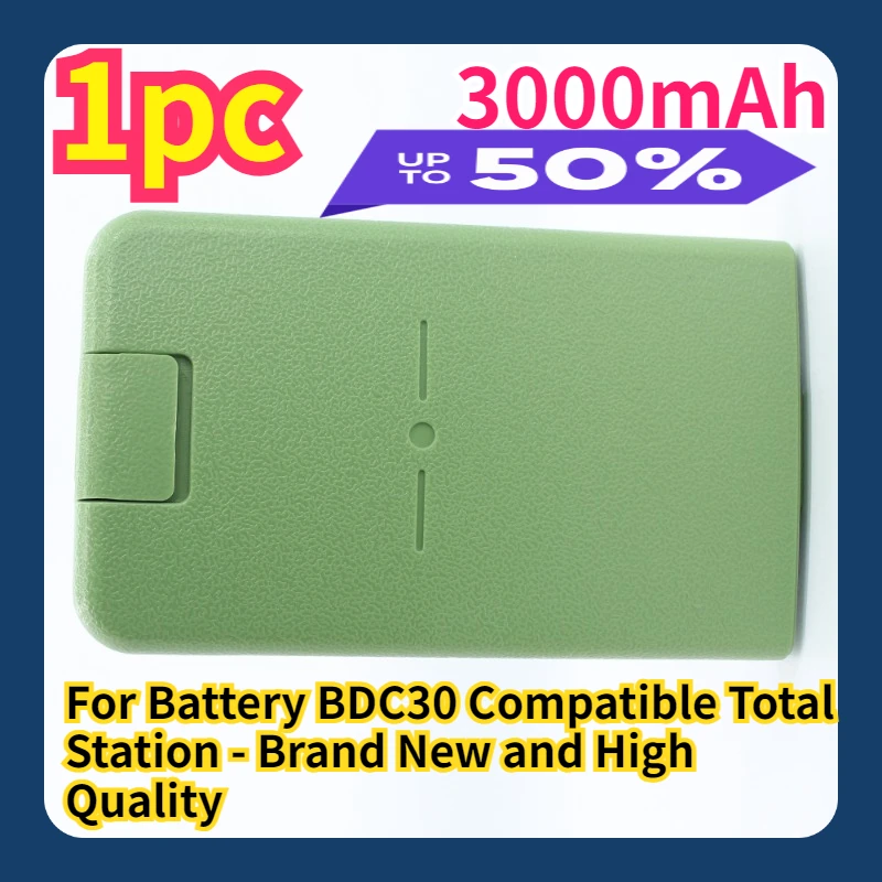 

Аккумулятор BDC30, совместимый с тахеометром - новый и высококачественный