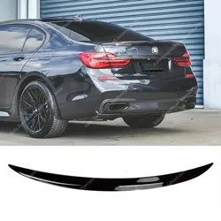 Gloss Black MP Style Rear Spoiler For Bmw G11 G12 730d 730Ld 740d 740i 740Li 750i 750Li M760 2015-2022 Rear Trunk Spoiler Wing