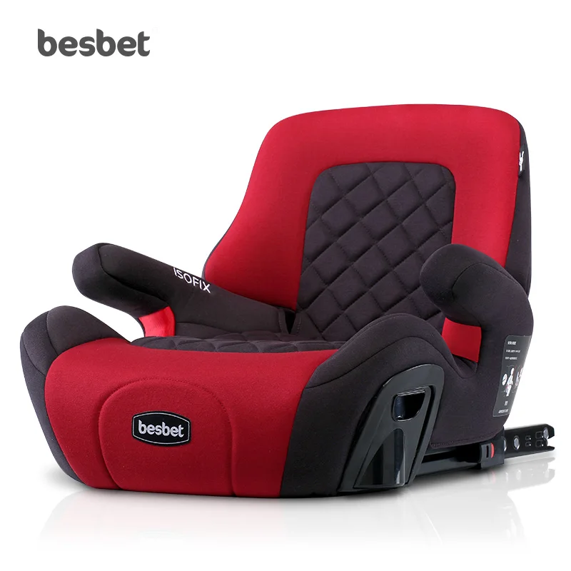 3-12 Years Old Portable Baby Infant Car Seat ISOFIX Interface Booster Seat for Baby Child Booster Pad Travel Car Safety Seat