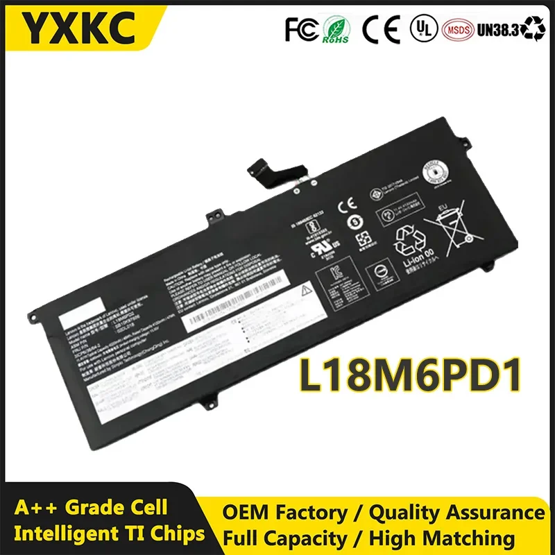 L18M6PD1 SB10K97655 02DL017 Laptop Battery for Lenovo ThinkPad X390 X395 L18L6PD1 L18C6PD1 02DL019 02DL018 SB10K97656 battery