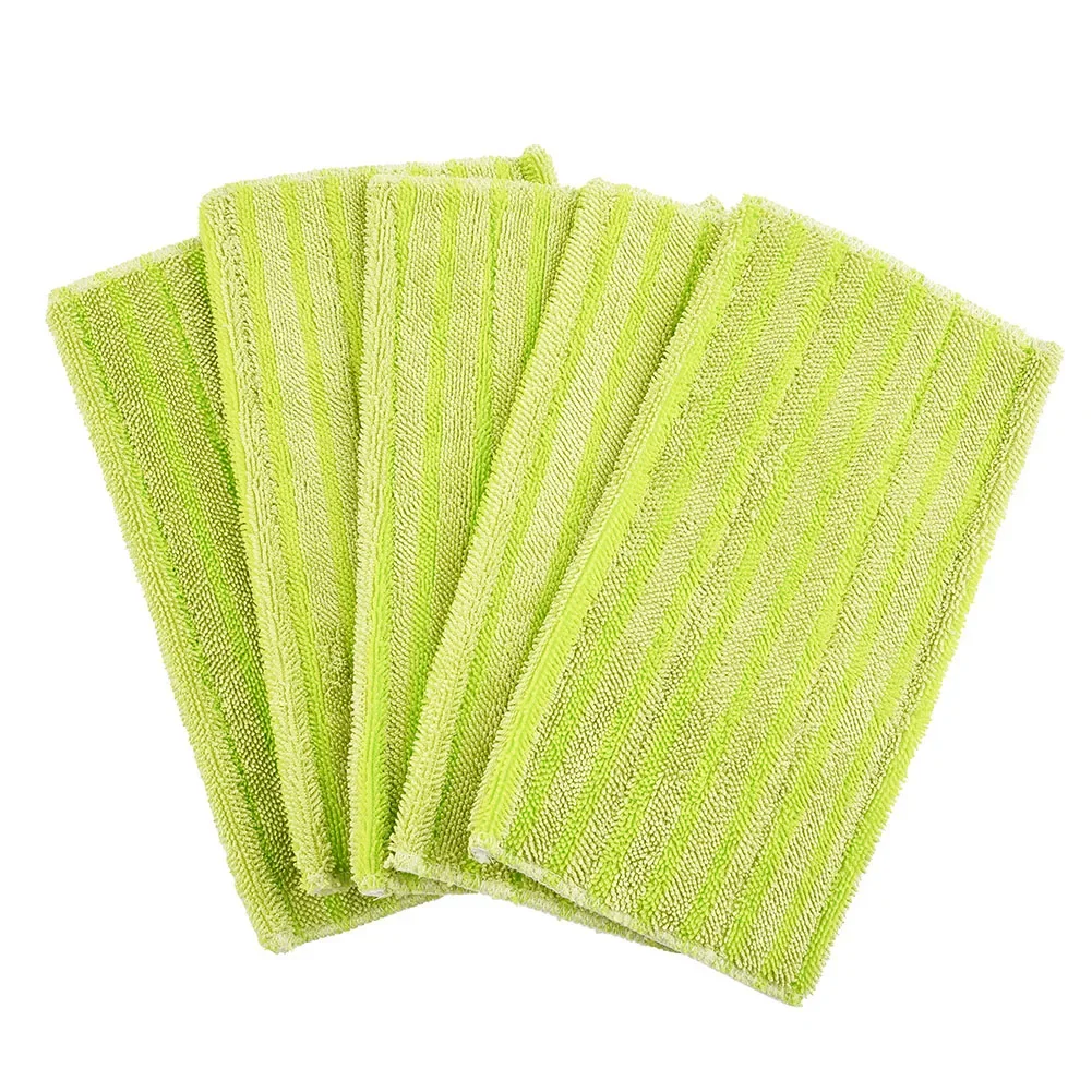 5 Pack Reusable Washable Mop Pads Microfiber Cloth For Only Fit For For Wet Jet Hardwood And Floor Spray Mop