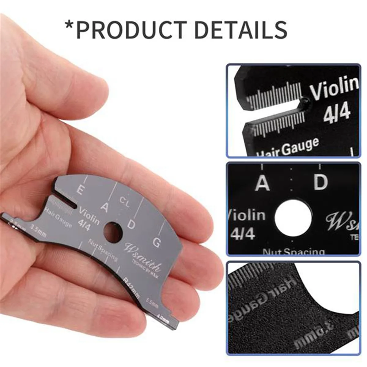 

ABAZJ Violin Bridges Многофункциональный шаблон формы 4/4 Violin Bridges Ремонт справочного инструмента Скребок для грифа Инструменты для изготовления