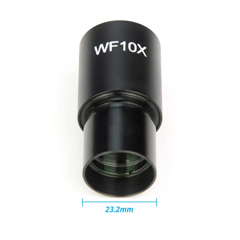 0.1mm Reticle WF10X Biological Microscope Wide Field Eyepiece with Micrometer 23.2mm Mounting Size