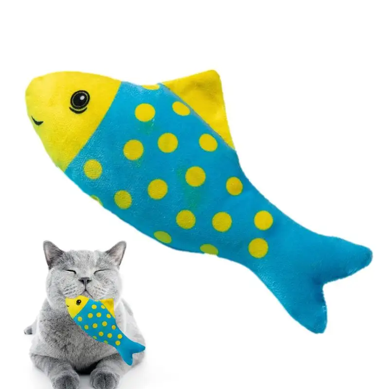 

Cat Chew Stuffed Fish Funny And Soft Fish Shaped Catnip Toys For Cats Cats Interactive Toys For Living Room Pet Shelter Bedroom