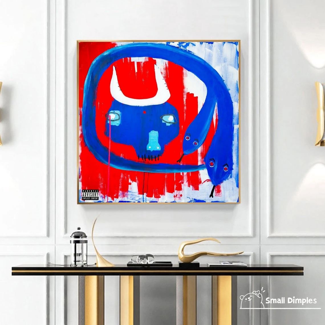 Action Bronson White Bronco Music Album Poster Canvas Art Print Home Decoration Wall Painting (No Frame)