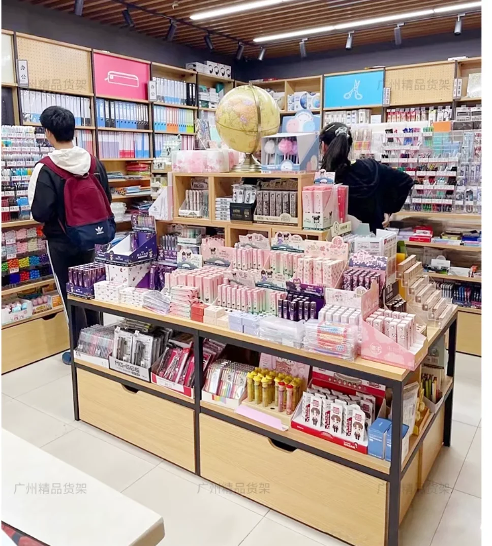 

Stationery store special shelves Nakajima display rack Yageli mobile phone accessories pen rack book stationery store shelves