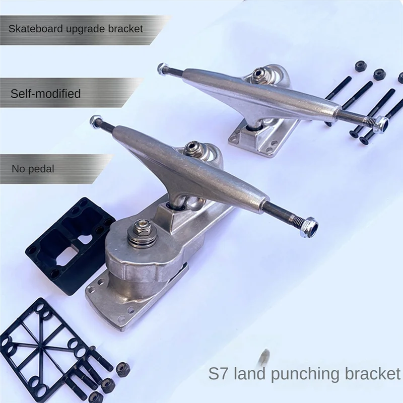 FIN-rS7 Podpórka Land Rush Sprężynowy mostek do deskorolki Podpórka do deski surfingowej Land Rush dla przedniej i tylnej osi Land Rush
