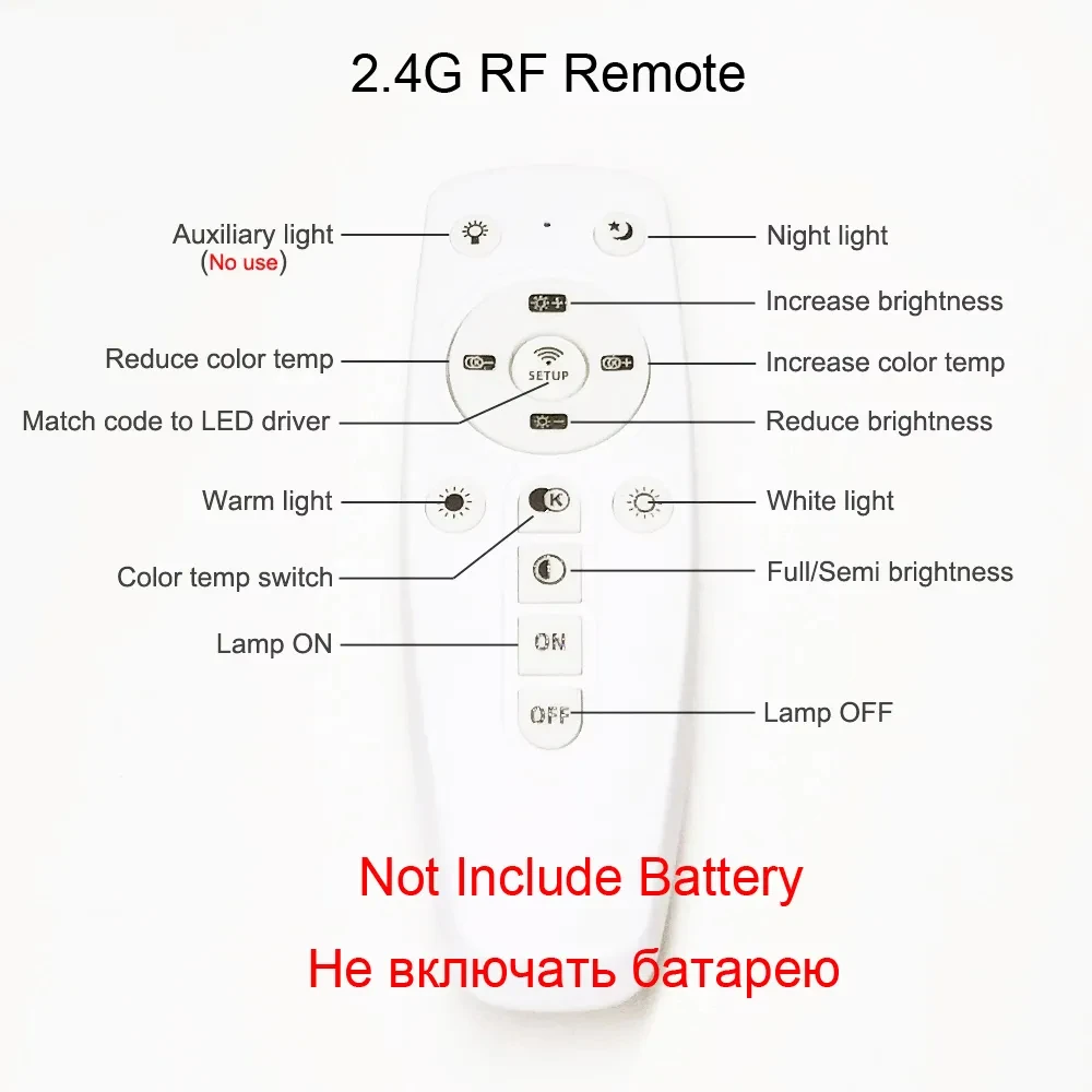 1 pz 2.4G Driver LED intelligente + 220V RF telecomando e controllo APP 220mA dimmerabile trasformatore di illuminazione 25-40W 37-50W 37-60W X2 X4