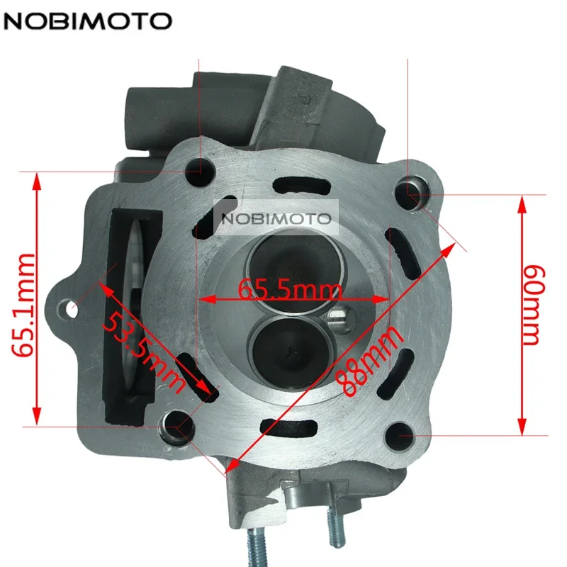 

Motorcycle Parts CB200 Air-cooled Cylinder Head Kits For Zongshen CB200cc Air-cooled Off-road Dirt Pit Motorcycle