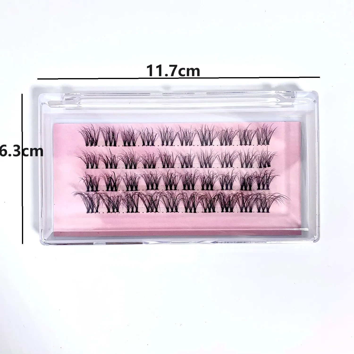 Lash Clusters, 40 Pcs Individual Cluster Lashes DIY Lash Extension 10-16mm Eyelash Clusters Volume Wispy Lashes Super Thin Band