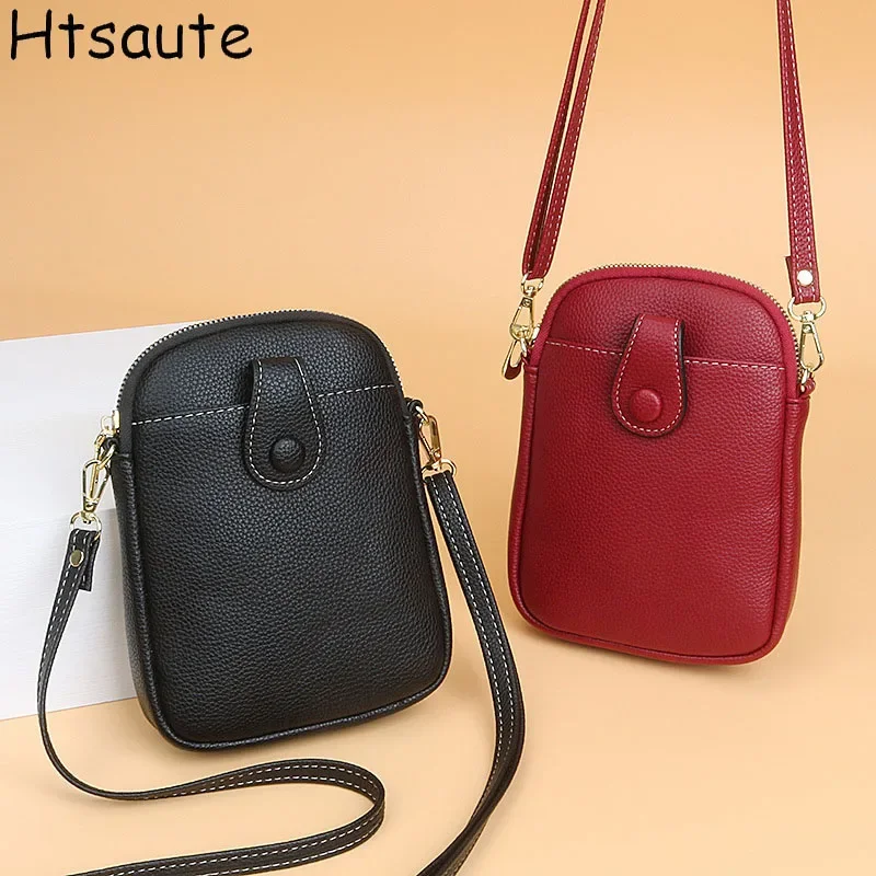 

Mini Handbag For Women Phone Holders Ladies Single Shoulder Messenger Bags Mini Handbag Simple Texture Square Bag Lightweight