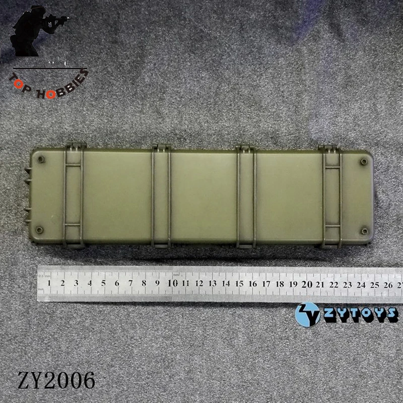 ZYTOYS ZY2006 1/6 Scale Weapon Storage Box 25cm Gun Case Scene Accessories Props Fit 12'' Action Figure Body Model Toy 2 Colors