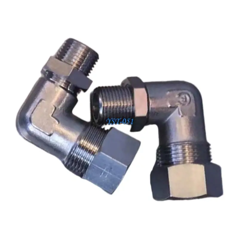 

E15A Copper 3/8inch Water Gauge Fitting Boiler Gauge Glass Connector Boiler Water Level Gauge Glass Tube Assembly Enduring