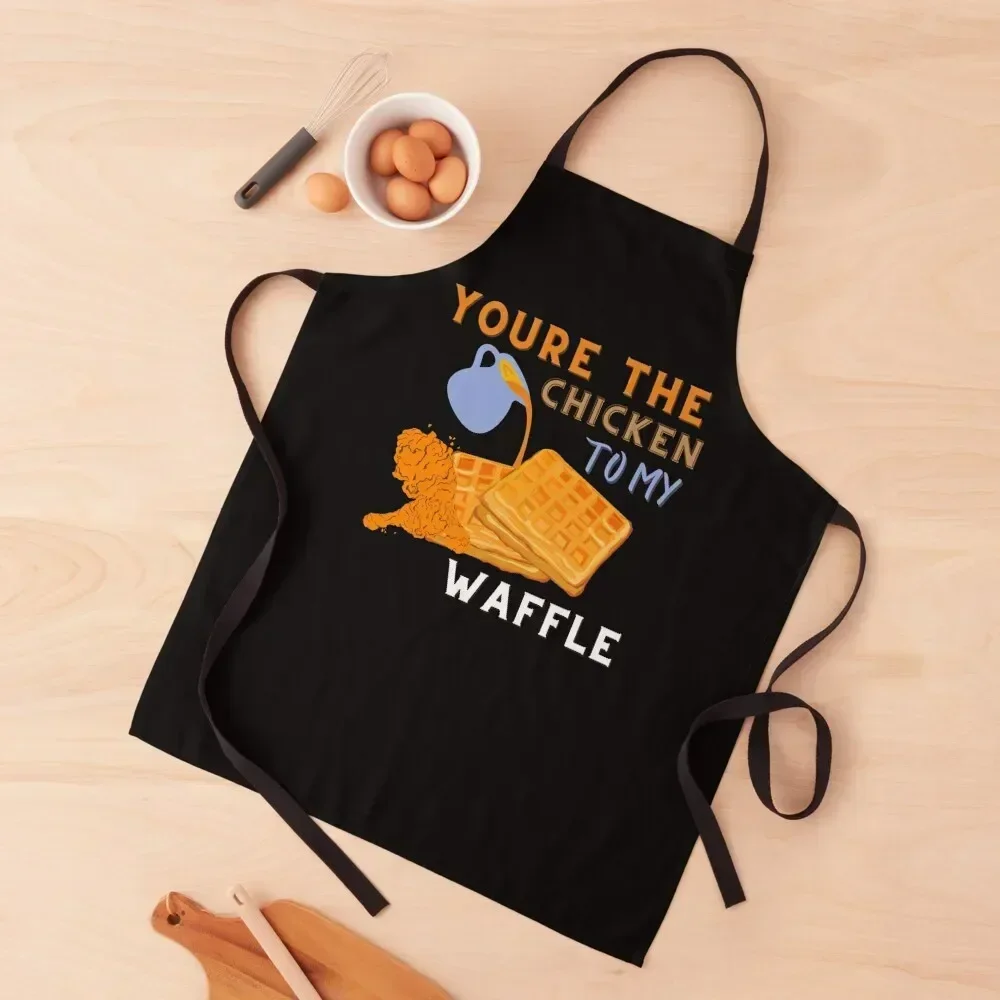 

You're The Chicken To My Waffle Apron Kids christmas kitchen cloths Apron
