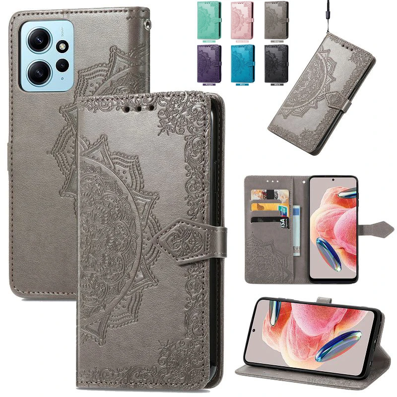 Magnetic Flip Case Phone Cover For Xiaomi Redmi 12C 11A K30 K20 10C 10A 9A 9C 8A Note 12 Turbo 12S 12R 12 Pro Leather Phone Case