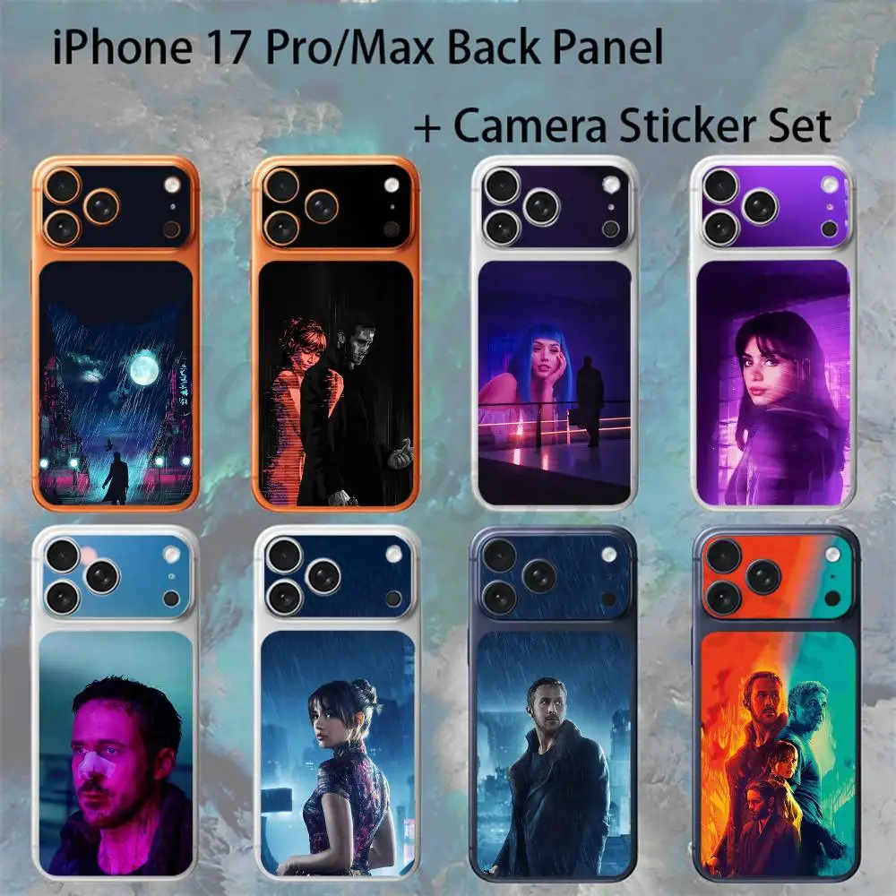 

Blade Runner 2049 For iPhone 17 Pro /Pro Max Battry Back Cover with Camera Decal Skin Rear Protective Sticker Film