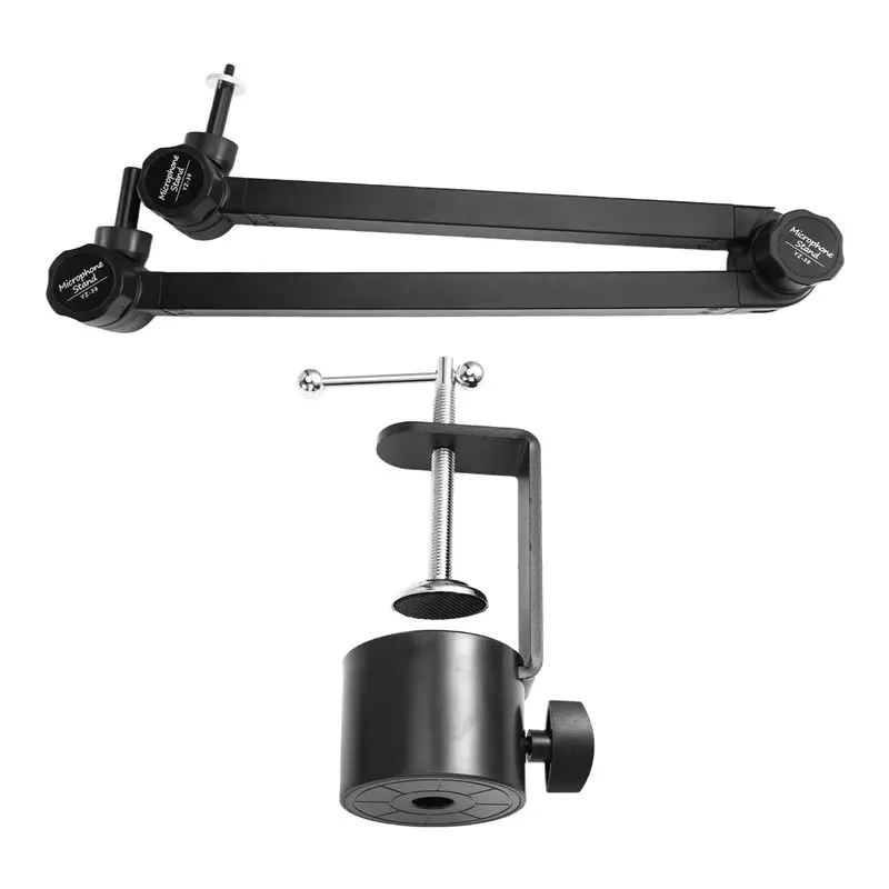 SQPP-Microphone Boom Stand Adjustable Suspension Boom Stand For Studio And Live Performances Microphone Stand