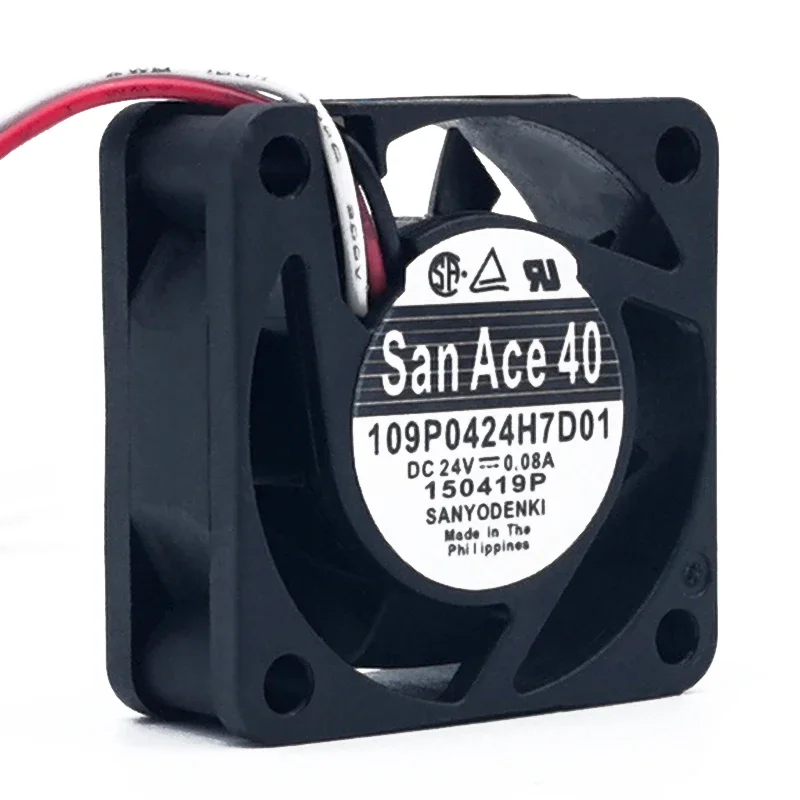 

P 40*40*15MM Sanyo Sanyo 109P0424H7D01 4015 24V 0.08A 4 cm, Fanuc Cooling Fan