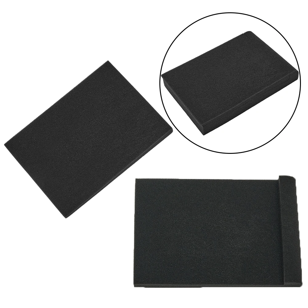 High Density Sponge Acoustic Foam Pads 2 Pack 6 Inch Black High Density Sponge Speaker Speakers Sponge Material