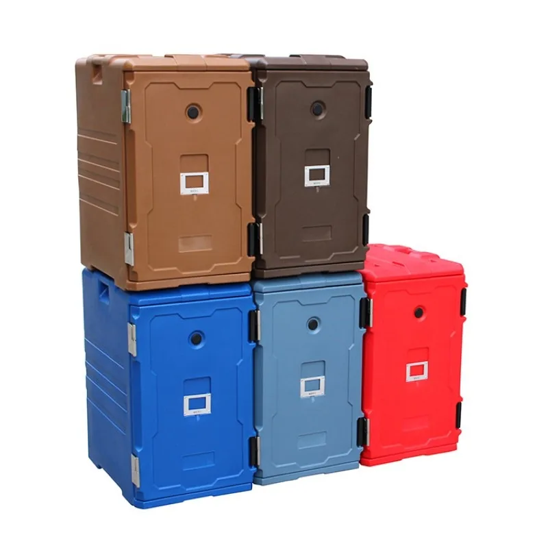 Keep warm and cold insulation Catering carrier Plastic polyethylene Restaurant insulation Food cabinet