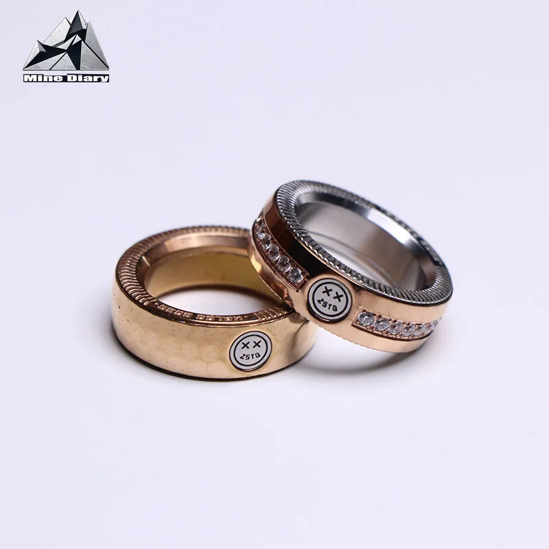 اسئلة حلقة EDC تململ سبينر المعادن اللمس المنزلق الإصبع لعبة ADHD تركيز أداة مكتب سطح المكتب الإجهاد الإغاثة اللعب #1