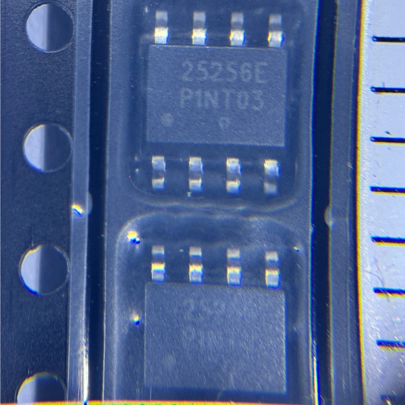 CAT25256VI-GT3 5pcs  EEPROM IC 256Kbit Serial SPI 1.8V-5.5V, ON Semi Original, 8-Pin SOIC (Tape & Reel)