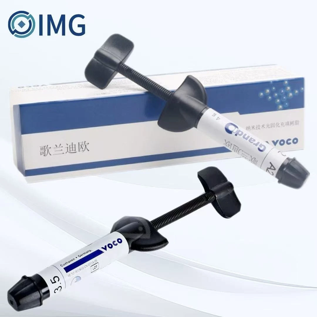 Dental VOCO dientes delanteros y traseros Nano resina de curado ligero Material de resina de curado ligero Material Dental de Nano resina de curado ligero