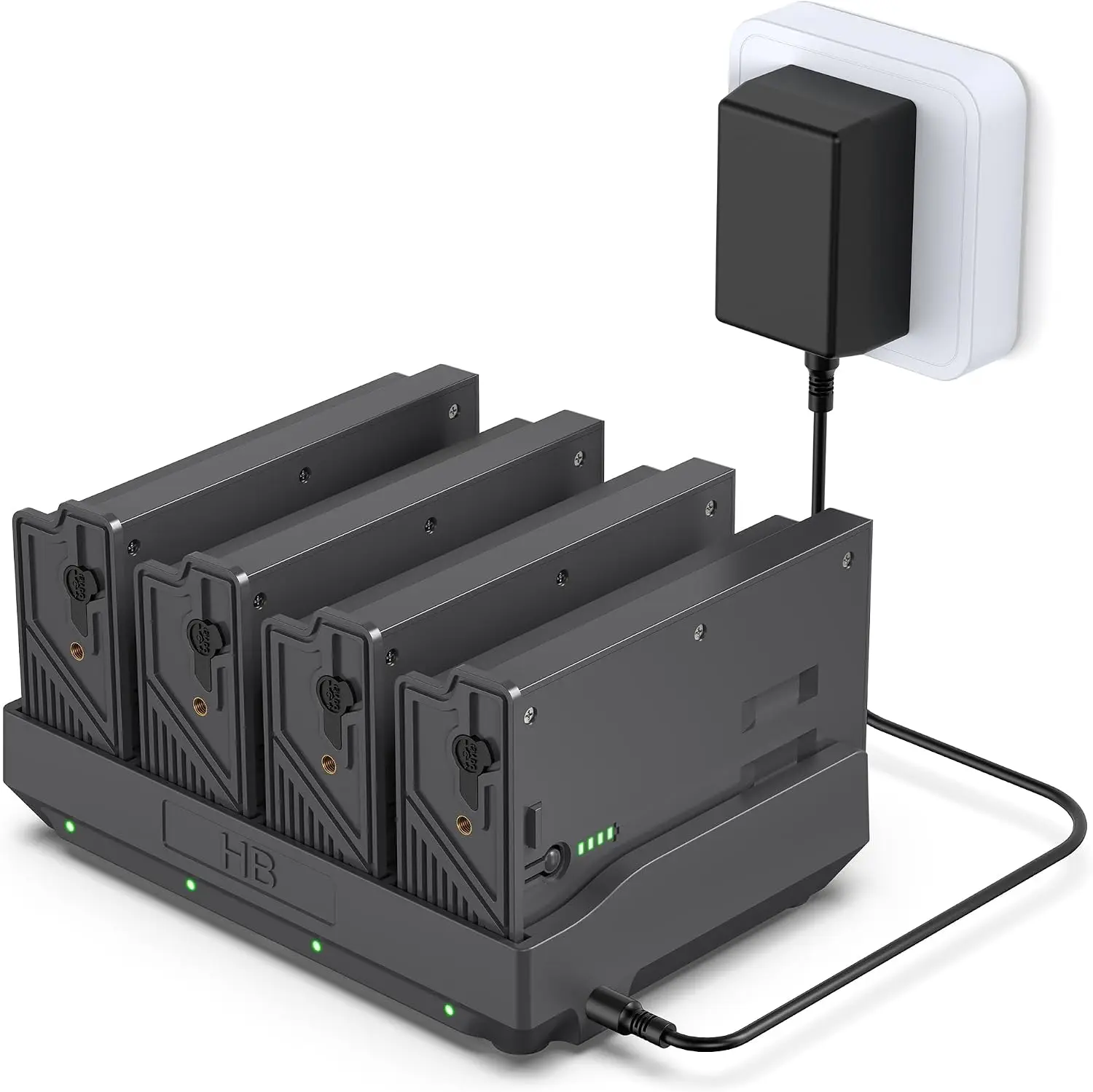 4-Pack Lipo Lithium Battery Set, 4-Slot Charger Included, for Cellular Trail Cameras: X Gen 3.0, 2.0, X Pro 3.0, Pro, X Ultra 3.0, SK, XB, X