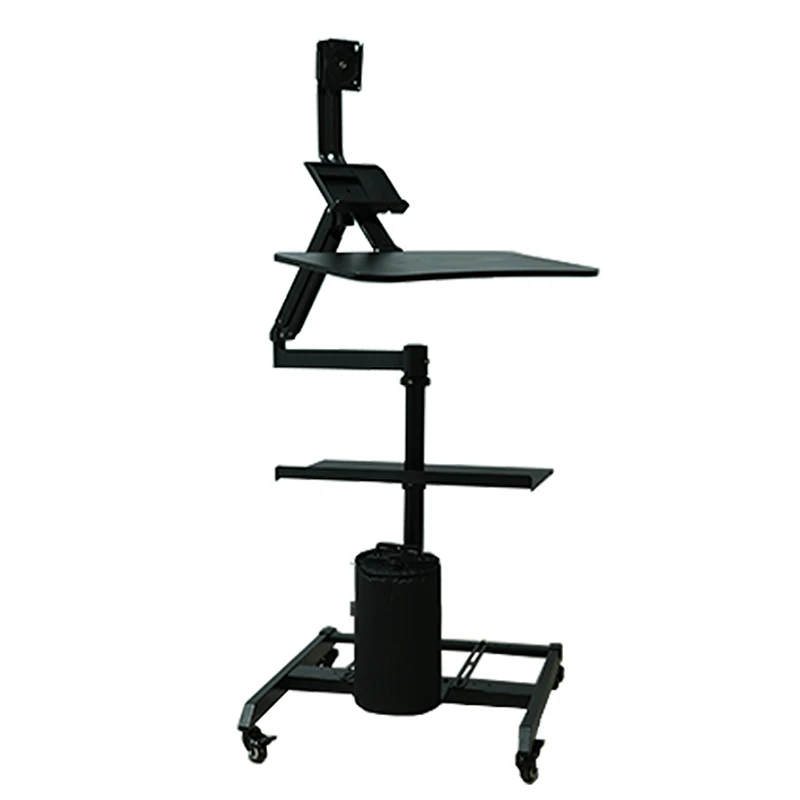 Bedside lazy computer suspension bracket table household desktop bedside table mobile e-sports space cockpit multi-function