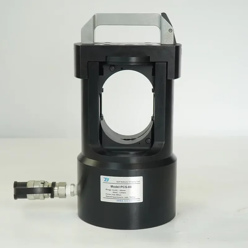 PCS-60 Hydraulic Crimping Head 60t 700bar ACSR 60mm Cu/Al 26mm Steel 25.4kg for 110kV to 220kV Power Transmission Line