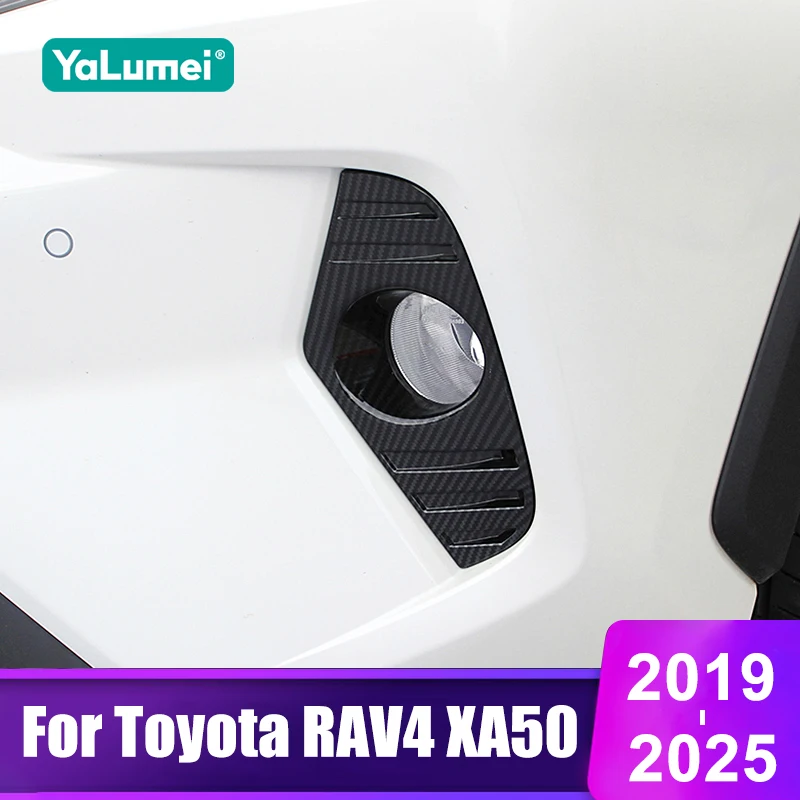 Abdeckung für die Nebelscheinwerfer vorne, Zierleiste, Schutz für Toyota RAV4 XA50 2019 2020 2021 2022 2023 2024 2025 Hybrid-Zubehör