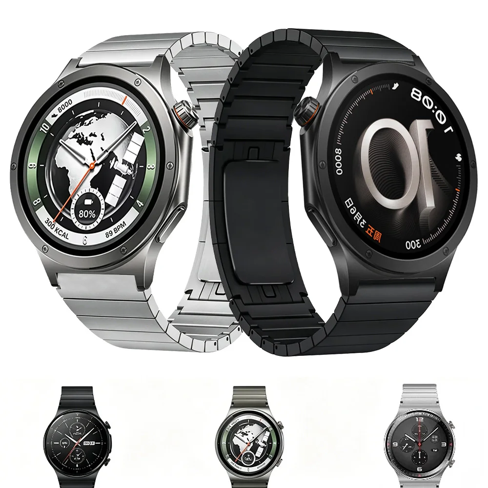 22mm Original Metal Band For Oneplus Watch 4/3/2/2R/Lite Stainless Steel Strap For OPPO Watch X3 X2 X S Smartwatch Accessories