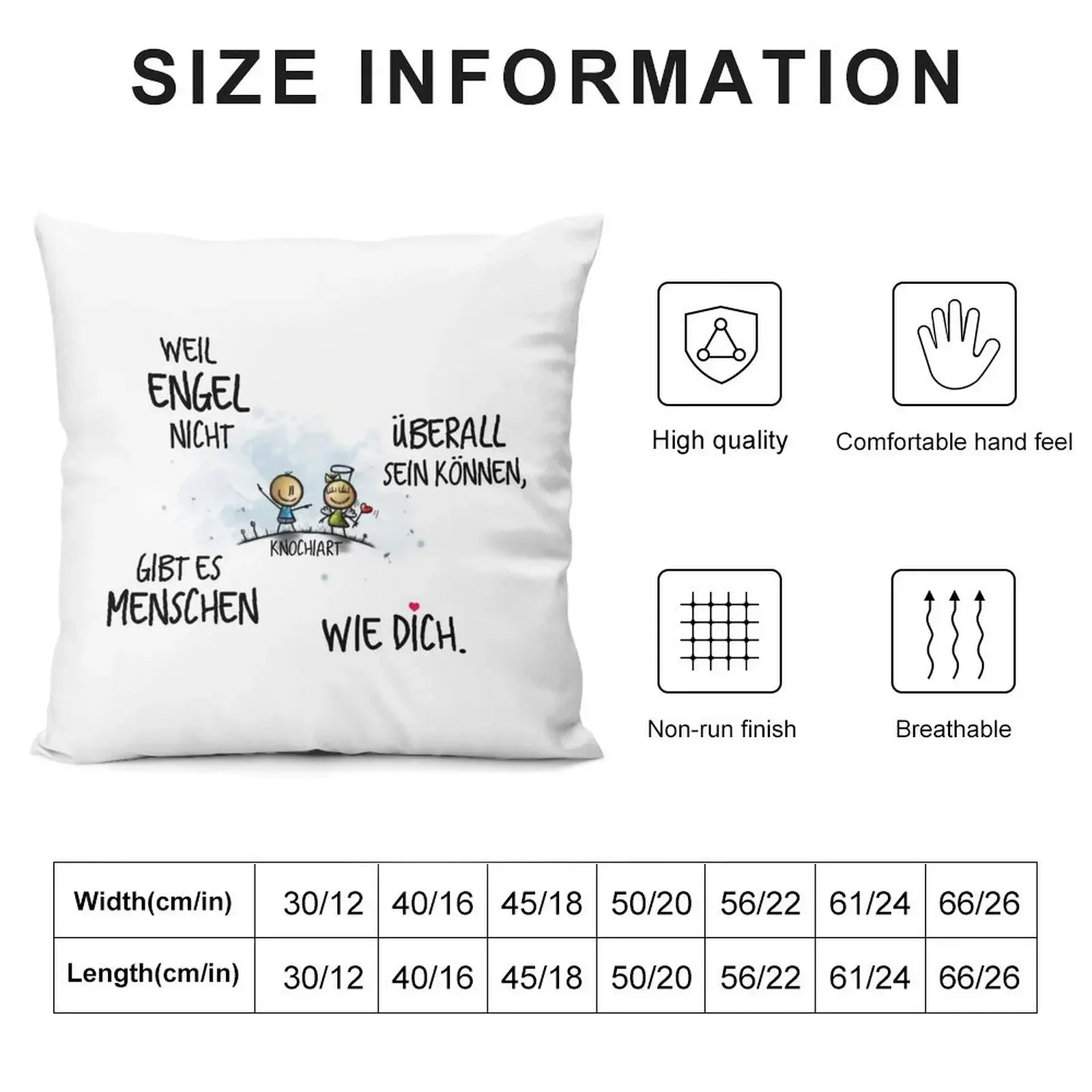 Because angels can not be everywhere, there are people like you. Throw Pillow anime girl pillowcases for sofa cushions pillow