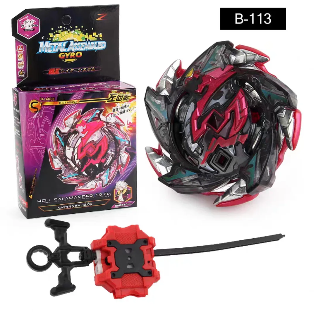 SPINNING TOP Gyro B113 Double God Starter Metal Arena Battle Toys Boys