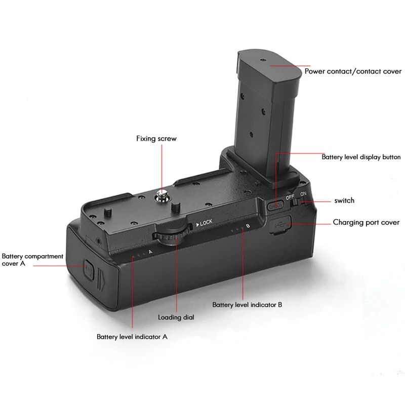 Free Shipping Z6 Battery Grip for Nikon Z6 Z6II Z 6 Z 6II MB-N10 Vertical Grip for Nikon Z6 Grip