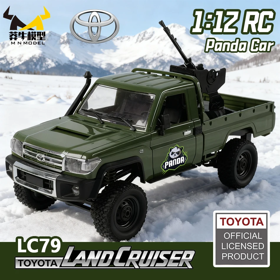 

MN MODEL 1/12 4X4 LC79 RC Panda Off-road Car Diving Truck Rock Crawler Terrain Wading Vehicle Toy for Adult Holiday Gift