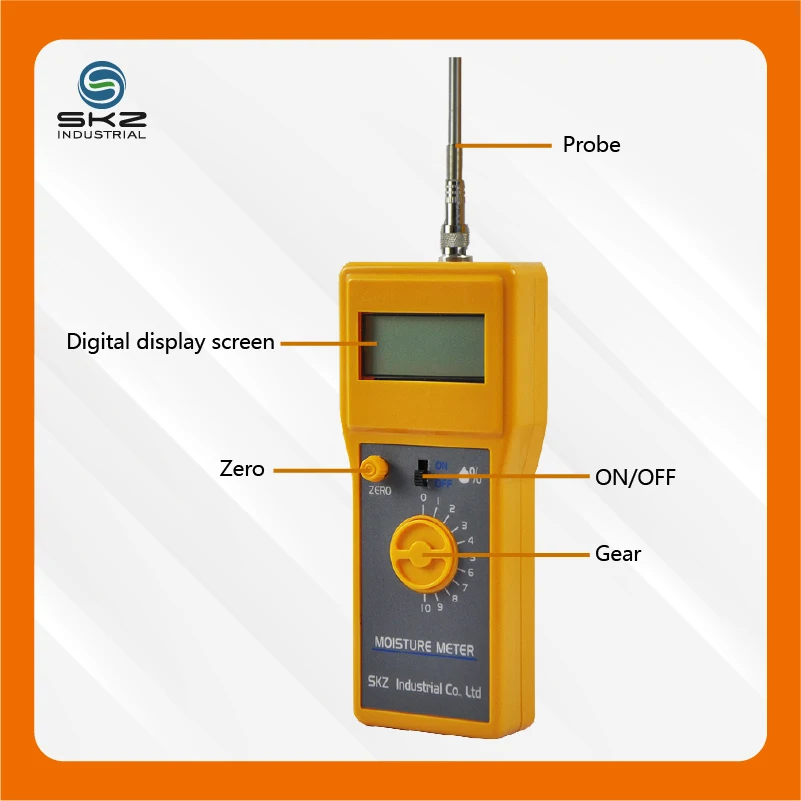 2026SKZ111C Dough Pasta Bread Cakes Moon Cake Stuffing 10MHZ High-frequency Principle Food Moisture Analyzer for Lab Use